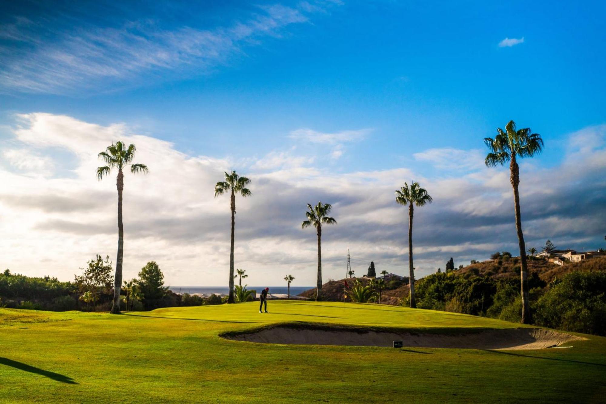 Апартаменты Golf En Baviera Con Vistas Al Mar Калета-де-Велес Экстерьер фото